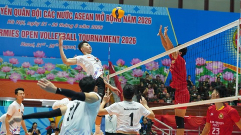 QĐND Việt Nam bảo vệ thành công chức vô địch bóng chuyền ASEAN mở rộng 2026
